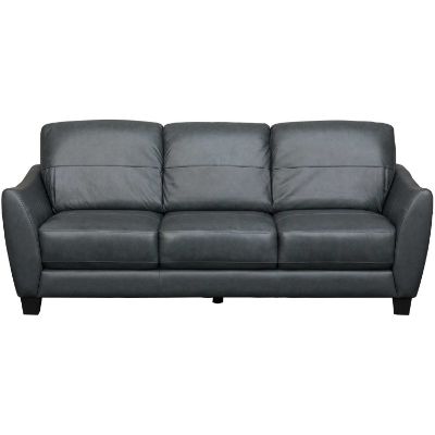 Picture of Mila Steel Gray Leather Sofa