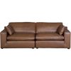 Picture of Emilia Carmel Leather 2 Piece Sectional