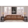 Picture of Emilia Carmel Leather 3 Piece Sectional