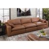 Picture of Emilia Carmel Leather 3 Piece Sectional