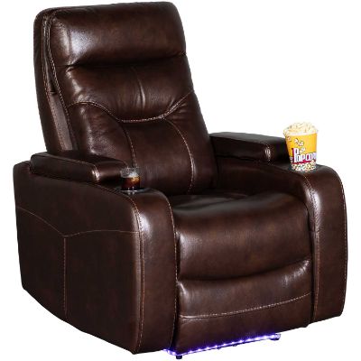 Picture of Marcus Mahogany Dual Power Power Reclining Chair