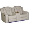 Picture of Hyde Park Power Reclining Console Loveseat