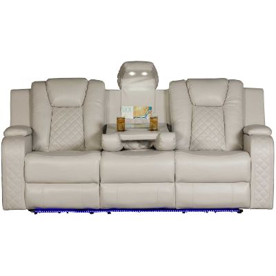 Picture of Hyde Park Power Reclining Sofa with Drop Down Tabl