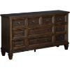 Picture of Alyssa Dark Walnut 9-Drawer Dresser