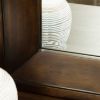 Picture of Alyssa Dark Walnut Dresser And Mirror