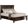 Picture of Alyssa Queen Dark Walnut Storage Bed