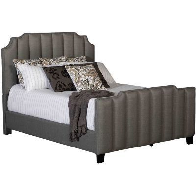 Picture of Gray Upholstered Queen Bed