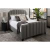 Picture of Gray Upholstered Queen Bed