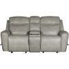Picture of Fraser Pewter Glider Recliner Loveseat