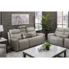 Picture of Fraser Pewter Glider Recliner Loveseat