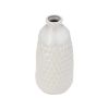 Picture of Ceramic Dimpled Vase 9 Inch Oatmeal