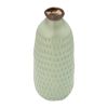 Picture of Ceramic Dimpled Vase 12 Inch Green