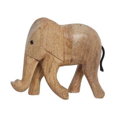 Picture of Wood Elephant Natural Brown