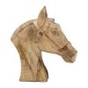 Picture of Wood Horse Head Natural Brown