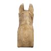 Picture of Wood Horse Head Natural Brown