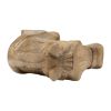Picture of Wood Horse Head Natural Brown