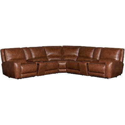 Picture of Dex 7 Piece Leather Dual Power Motion Sectional