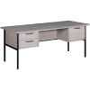 Picture of Glacier White Large Desk