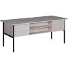 Picture of Glacier White Large Desk