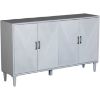 Picture of Oliver White Accent Cabinet