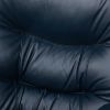 Picture of Trilogy Navy Leather Rocker Recliner