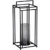 Picture of Glass And Metal Lantern Large