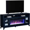 Picture of Geneva Blue 76" Fireplace