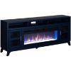 Picture of Geneva Blue 76" Fireplace