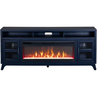 Picture of Geneva Blue 76" Fireplace