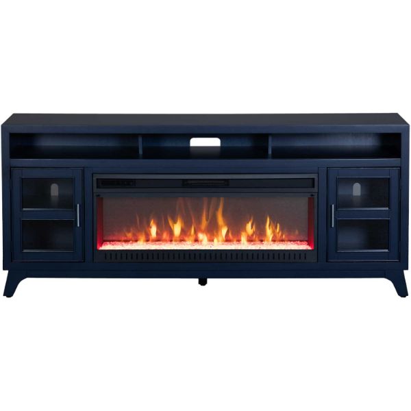 Picture of Geneva Blue 76" Fireplace