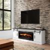 Picture of 80" Fireplace Console with Insert