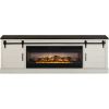 Picture of 80" Fireplace Console with Insert