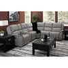 Picture of Eva Leather 6PC Power Motion Sectional