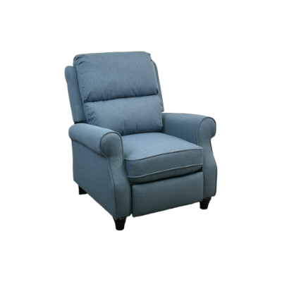 Picture of Sofie Blue Push Back Recliner