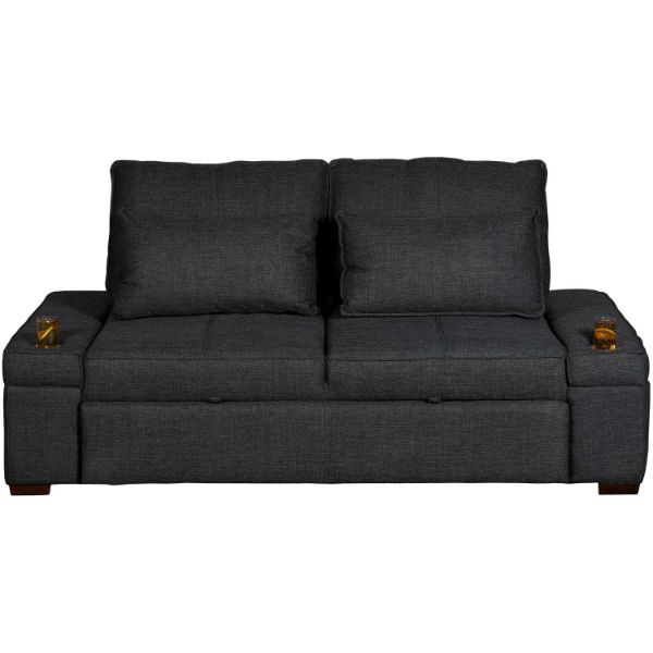 Picture of Zoona Gray Sofa with Pull Out Bed