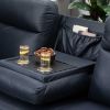 Picture of Lilian Midnight Blue 2 Piece Reclining Sectional w