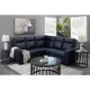 Picture of Lilian Midnight Blue 2 Piece Reclining Sectional w