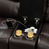 Picture of Eli Leather 6PC Power Motion Sectional