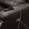 Picture of Eli Leather 6PC Power Motion Sectional