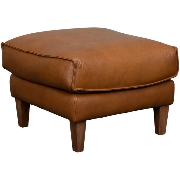 Picture of Dutton Italian All Leather Ottoman