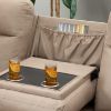 Picture of Lilian Stone Beige 2 Piece Reclining Sectional wit