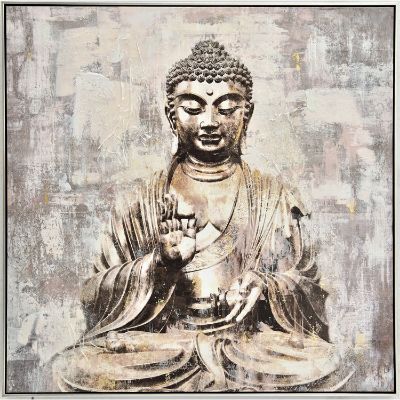 Picture of Framed Textured Buddha