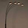Picture of 4 Arm Black Arc Lamp