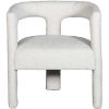 Picture of Lux White Accent Chair