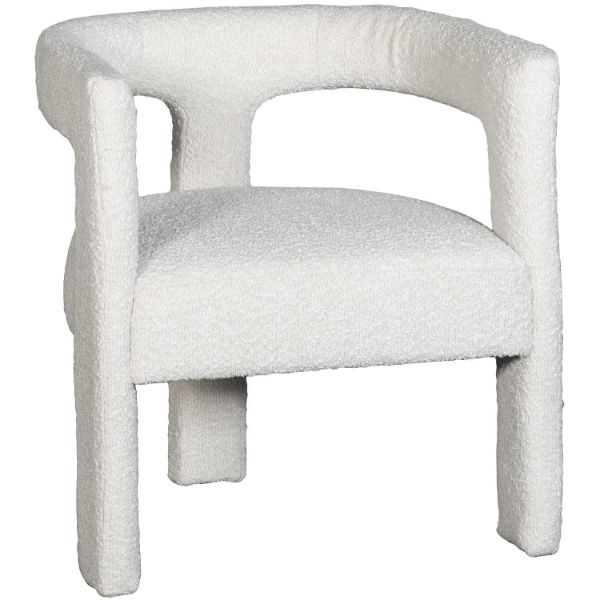 Picture of Lux White Accent Chair