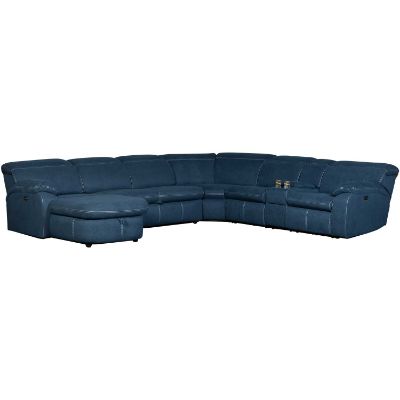 Picture of Ryde 4 PC Dual Power Recline Sectional with Sleepe