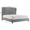 Picture of Linda Upholstered King Bed