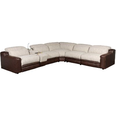 Picture of Reba 6 Piece Dual Power Recline Sectional