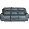 Picture of Steel Leather Dual Power Recline Sofa