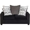 Picture of Vogue Black Loveseat